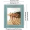 Americanflat Rustic Picture Frame - Modern Photo Frame for Unique Farmhouse Look - Polished Glass Cover - Hanging Hardware with Horizontal and Vertical Display - Includes Easel